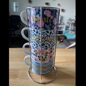 Pier 1 | Stackable mug set